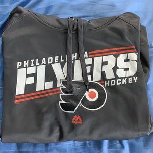 Best offer or listed price: XL Majestic Flyers Gray Sweatshirt